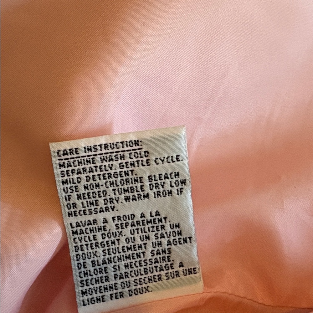 Talbots Light Pink Quilted Jacket - Picture 10 of 11